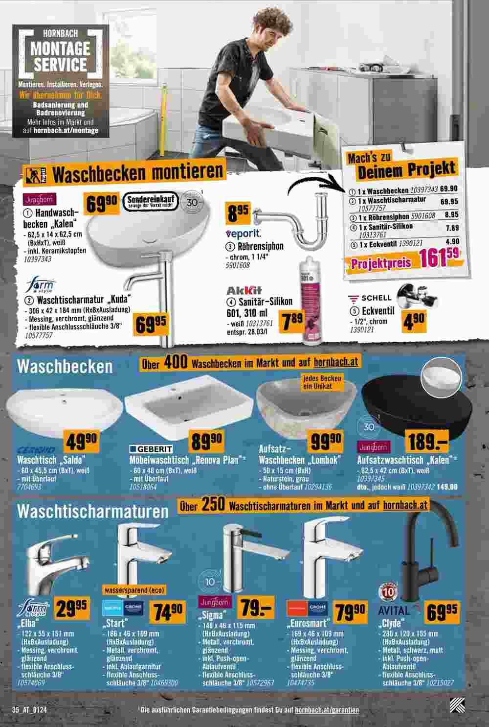 Hornbach Flugblatt (ab 29.01.2024) - Angebote und Prospekt - Seite 35