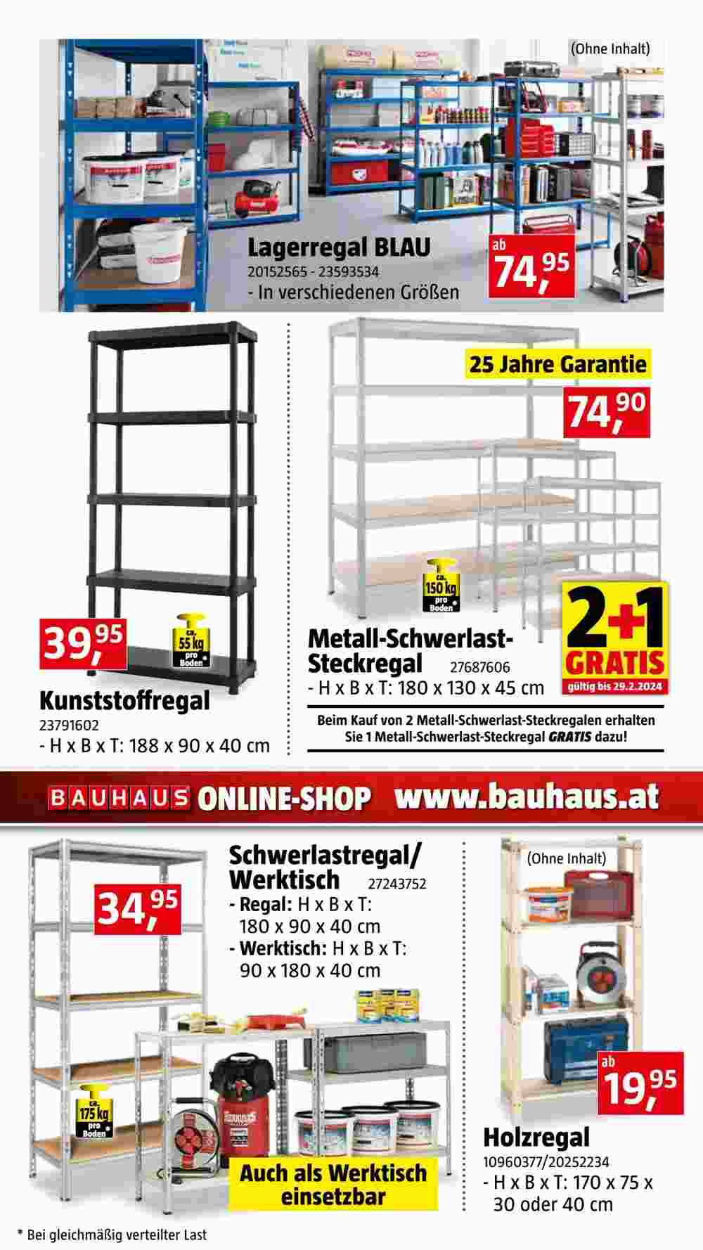 Bauhaus Flugblatt (ab 31.01.2024) - Angebote und Prospekt - Seite 13