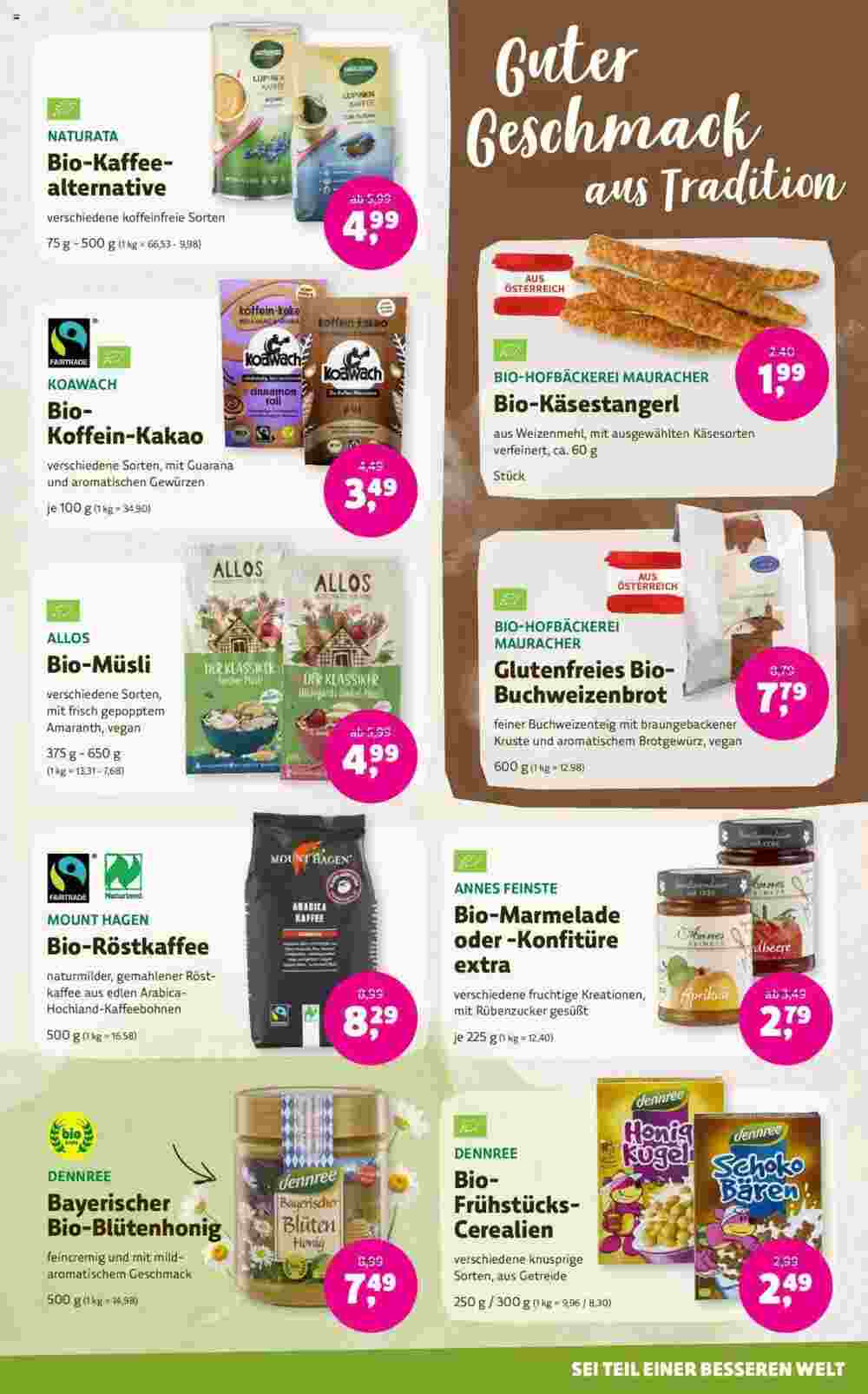 Denn's Biomarkt Flugblatt (ab 31.01.2024) - Angebote und Prospekt - Seite 9