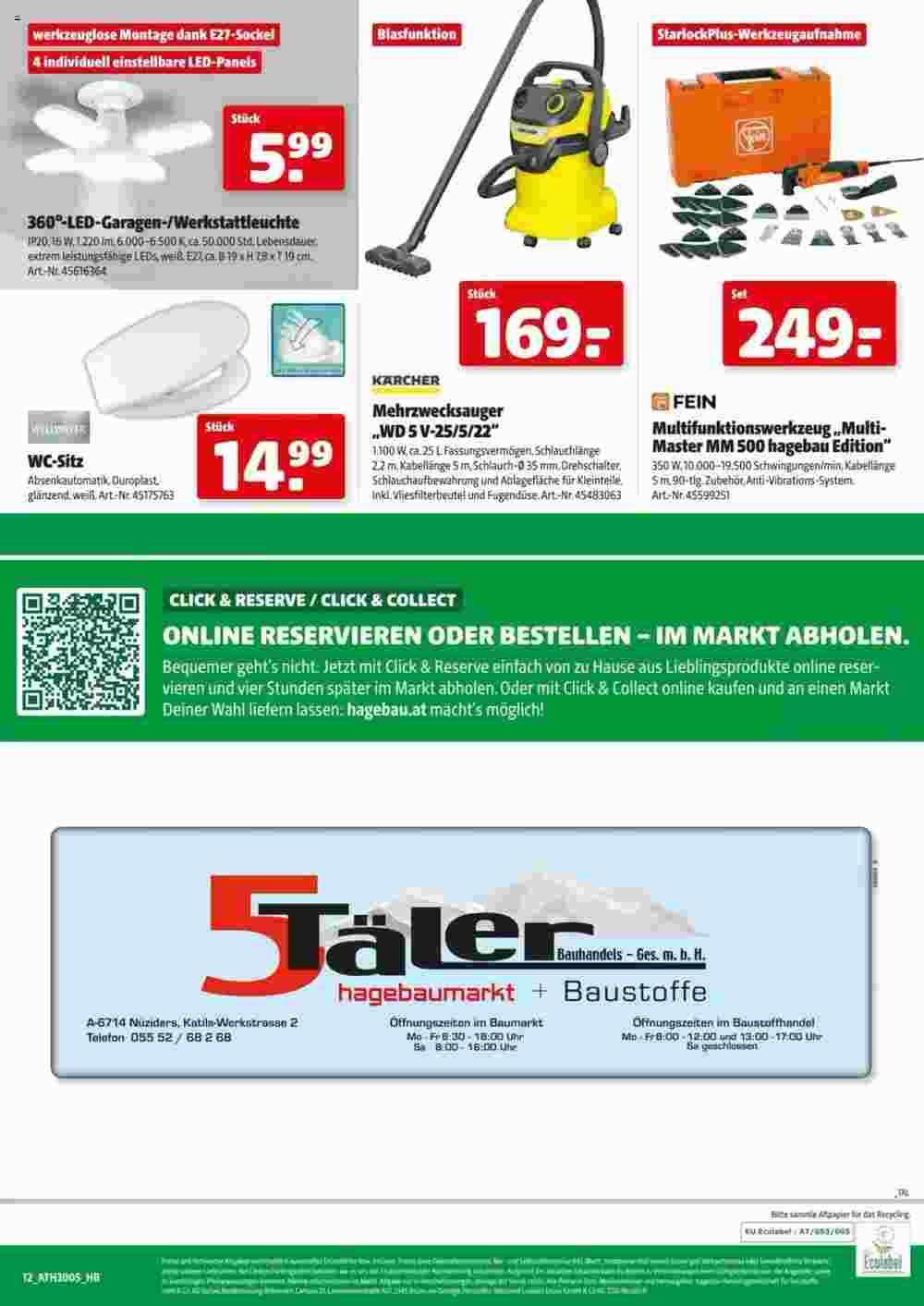 Hagebau Flugblatt (ab 09.02.2024) - Angebote und Prospekt - Seite 12