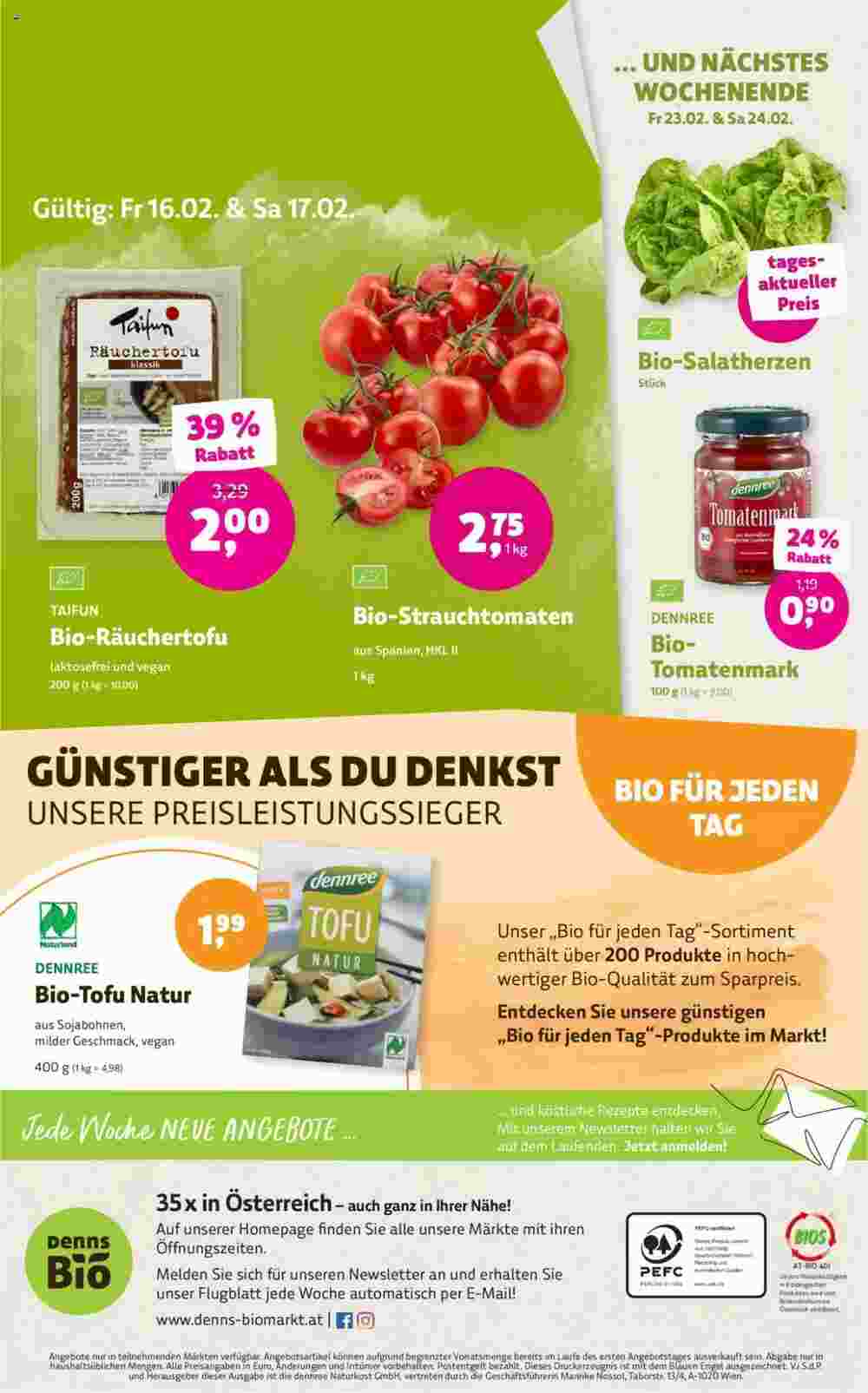 Denn's Biomarkt Flugblatt (ab 14.02.2024) - Angebote und Prospekt - Seite 12