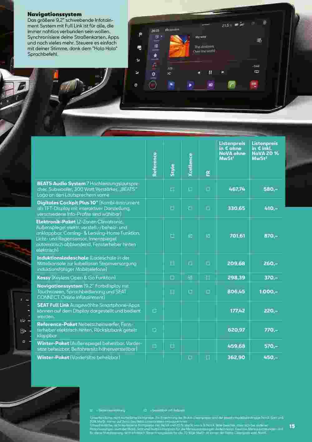 Seat Flugblatt (ab 23.02.2024) - Angebote und Prospekt - Seite 15