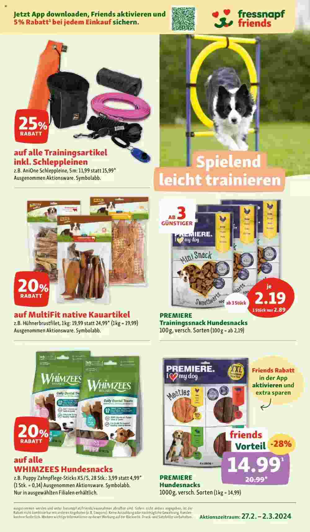 Fressnapf Flugblatt (ab 27.02.2024) - Angebote und Prospekt - Seite 3