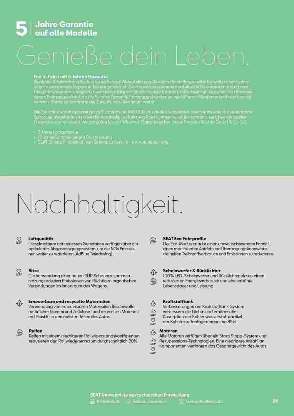 Seat Flugblatt (ab 27.02.2024) - Angebote und Prospekt - Seite 21