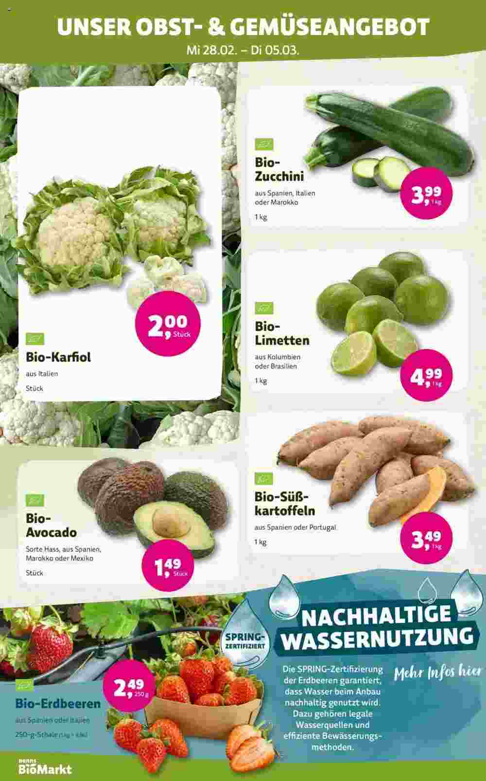 Denn's Biomarkt Flugblatt (ab 28.02.2024) - Angebote und Prospekt - Seite 2