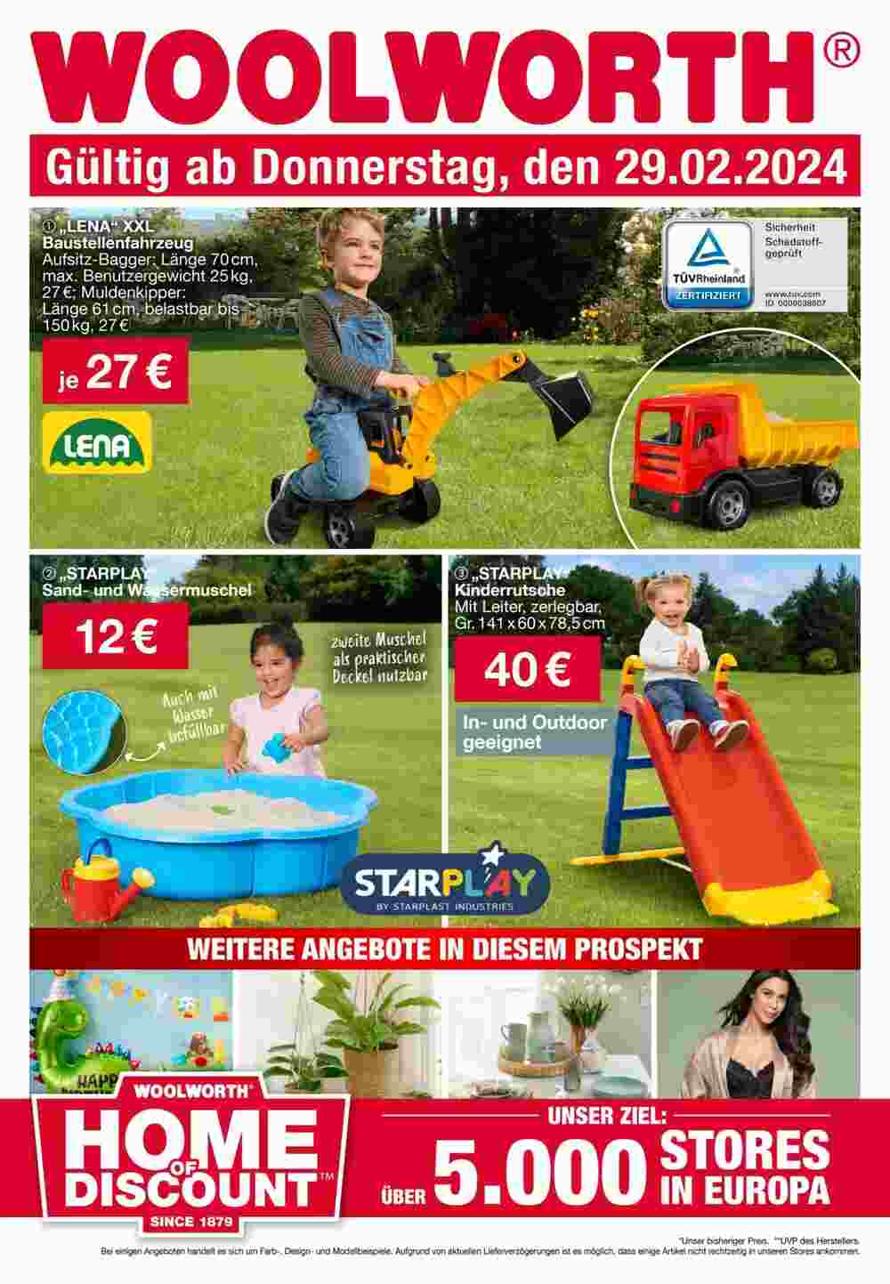 Woolworth Flugblatt (ab 28.02.2024) - Angebote und Prospekt - Seite 1