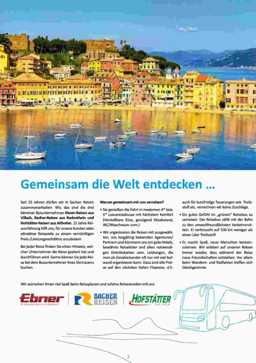 Bacher Reisen Flugblatt (ab 01.03.2024) - Angebote und Prospekt - Seite 3