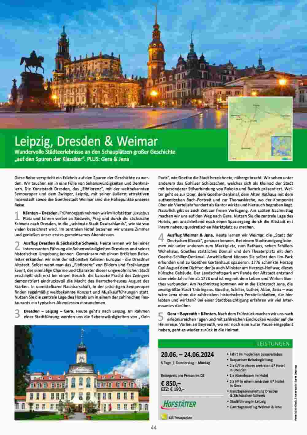 Bacher Reisen Flugblatt (ab 01.03.2024) - Angebote und Prospekt - Seite 44