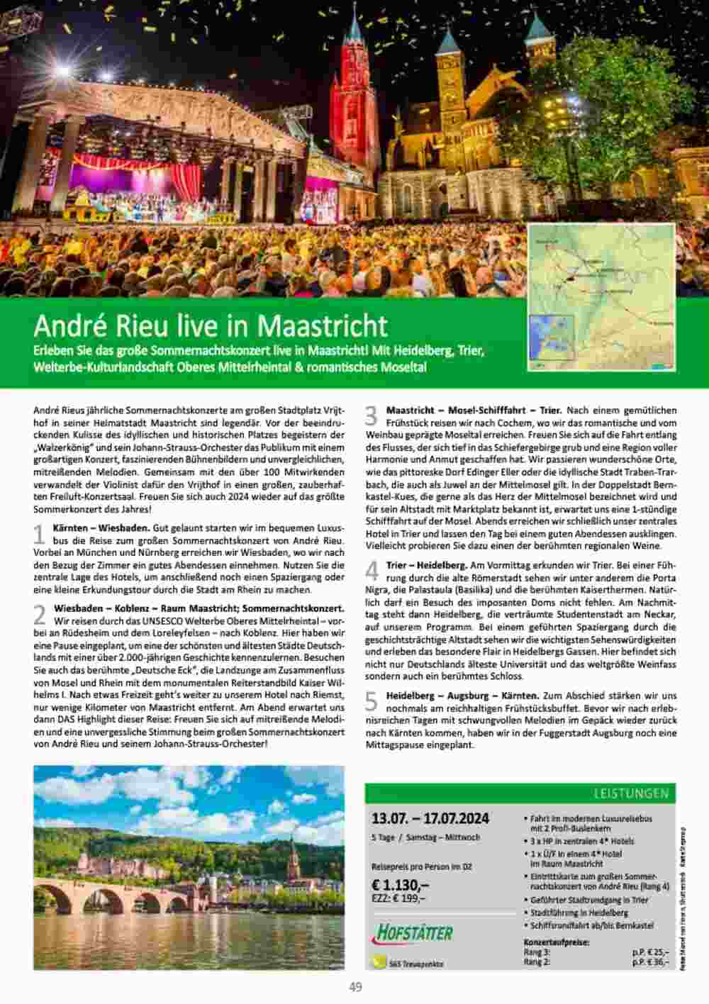 Bacher Reisen Flugblatt (ab 01.03.2024) - Angebote und Prospekt - Seite 49