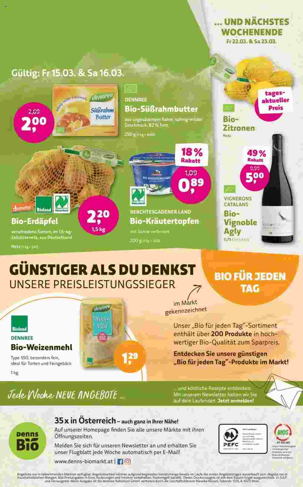 Denn's Biomarkt Flugblatt (ab 13.03.2024) - Angebote und Prospekt - Seite 20