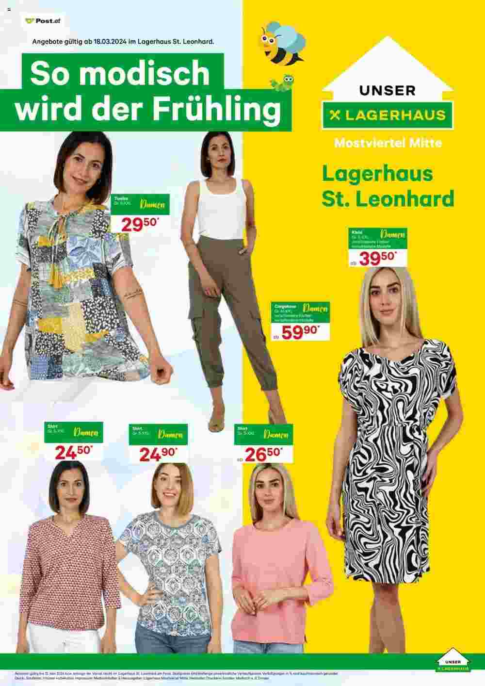 Lagerhaus Flugblatt (ab 18.03.2024) - Angebote und Prospekt - Seite 1