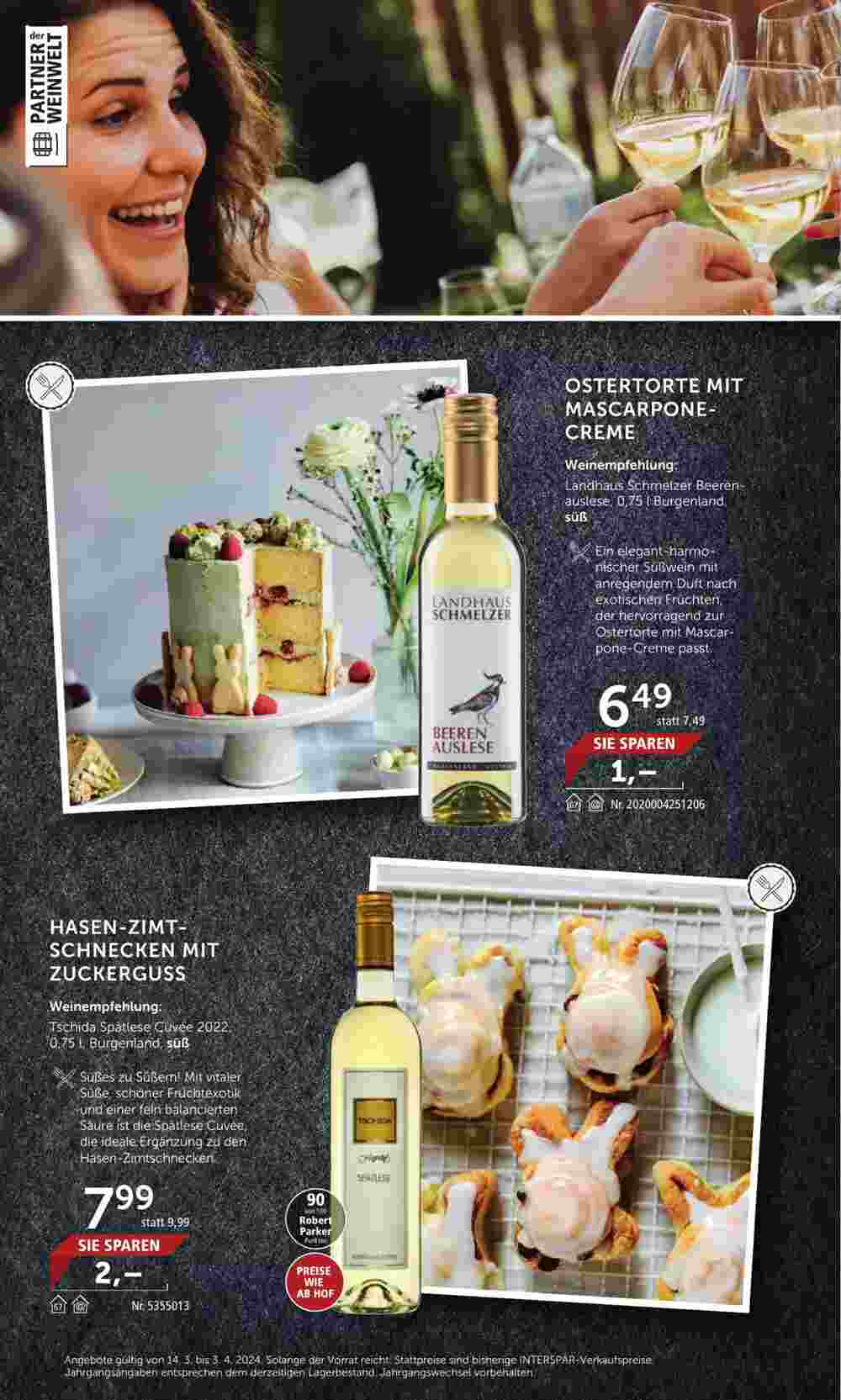 Weinwelt Interspar Flugblatt (ab 18.03.2024) - Angebote und Prospekt - Seite 18