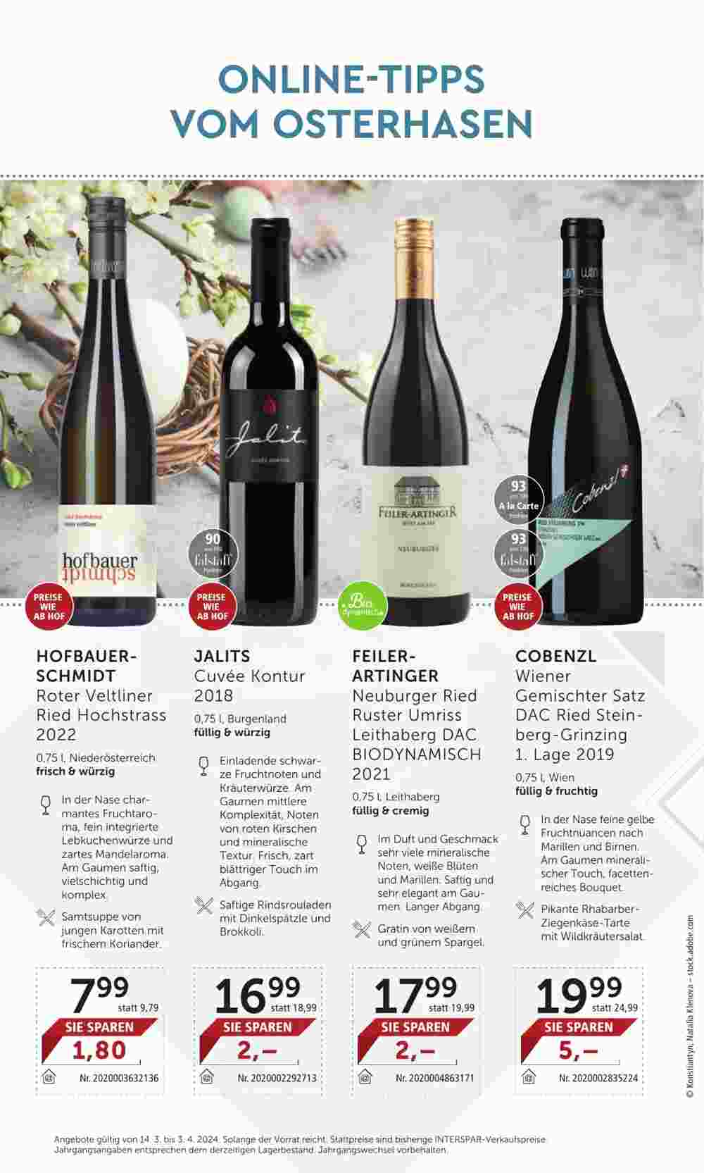 Weinwelt Interspar Flugblatt (ab 18.03.2024) - Angebote und Prospekt - Seite 6