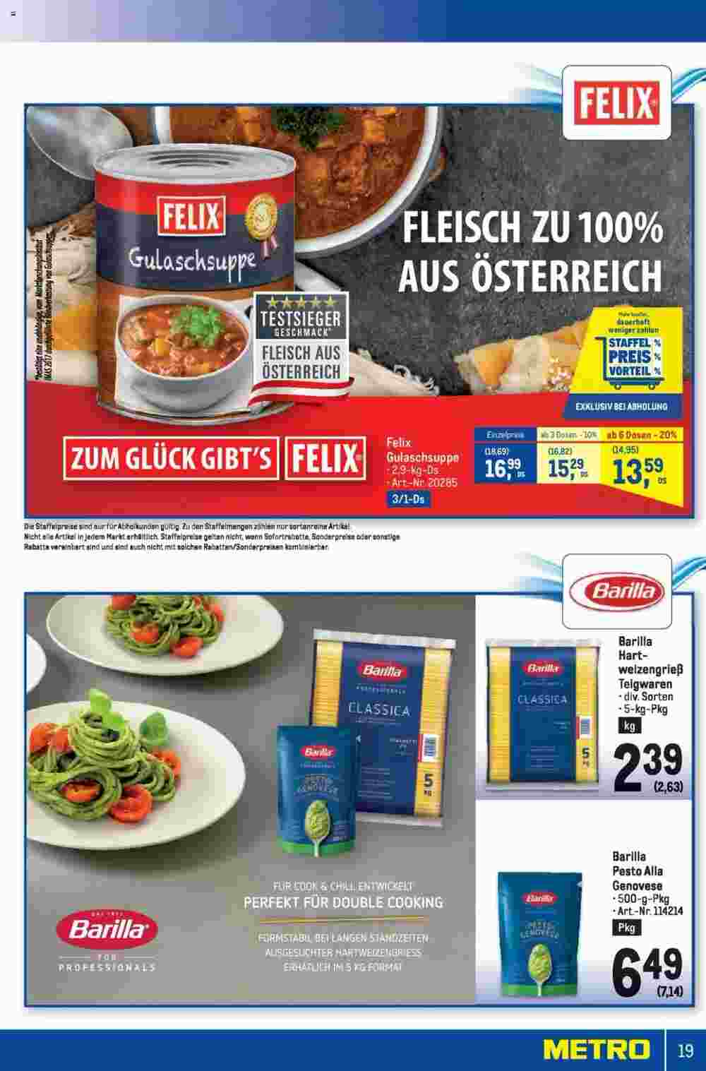 Metro Flugblatt (ab 21.03.2024) - Angebote und Prospekt - Seite 19
