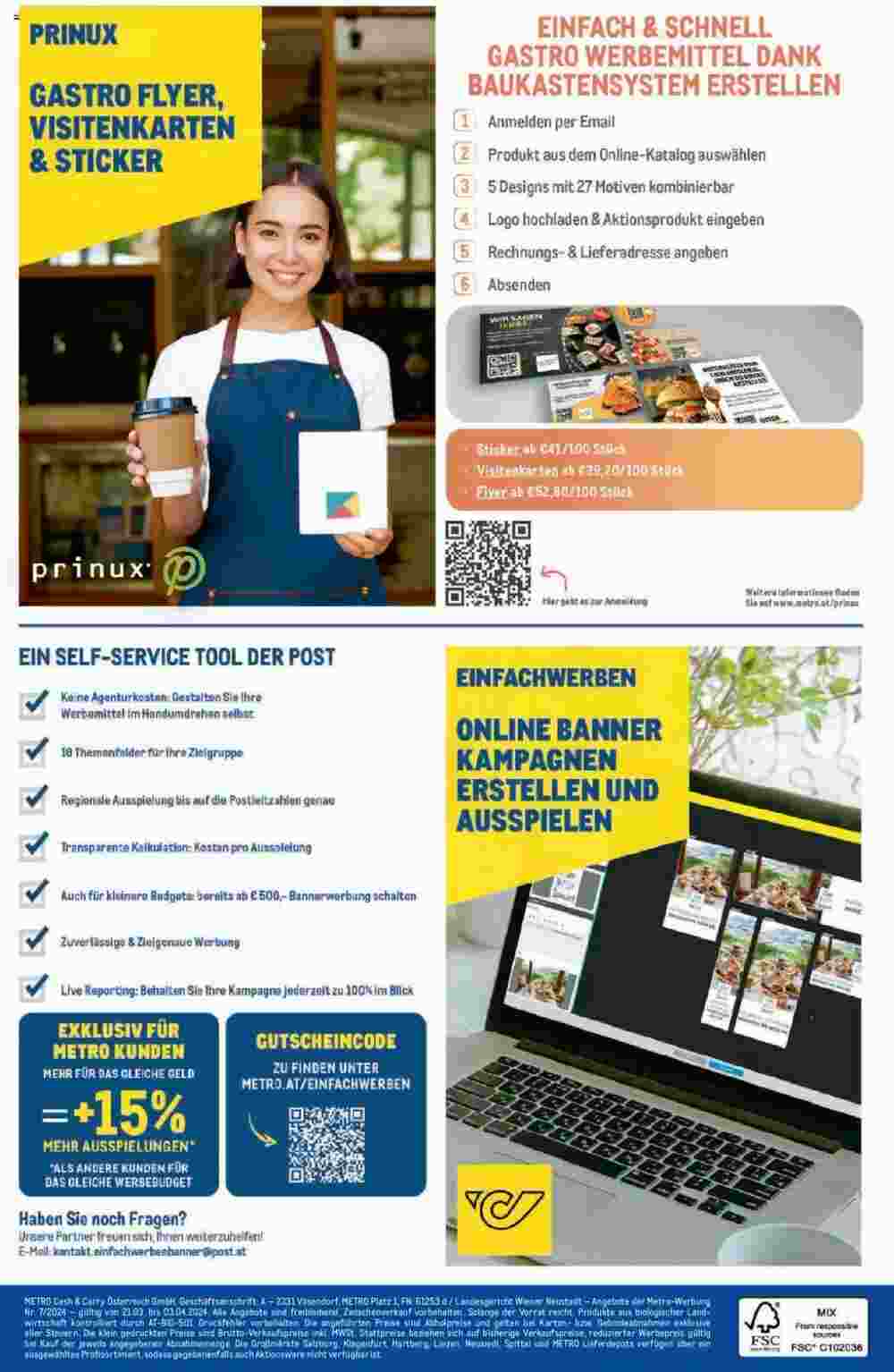 Metro Flugblatt (ab 21.03.2024) - Angebote und Prospekt - Seite 32