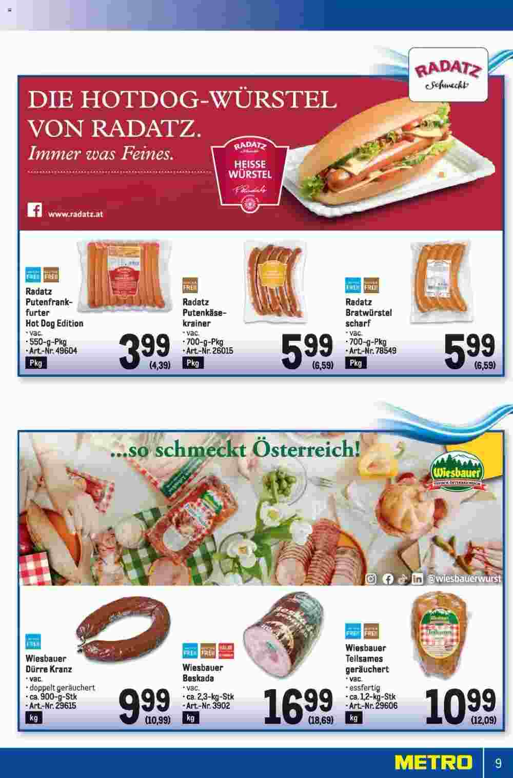 Metro Flugblatt (ab 21.03.2024) - Angebote und Prospekt - Seite 9