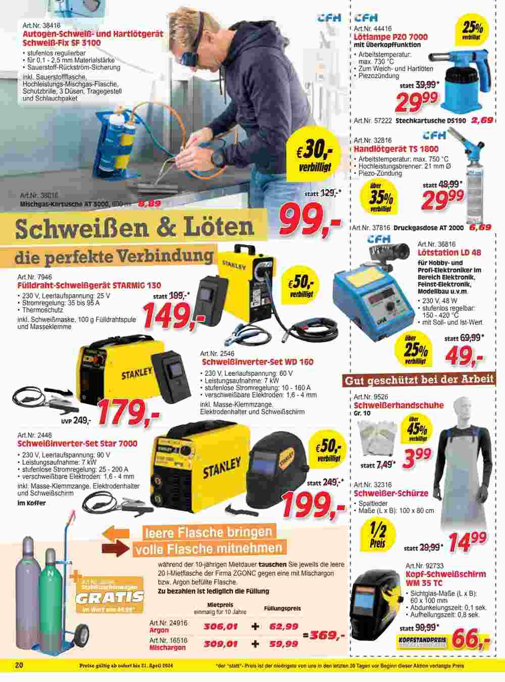 Zgonc Flugblatt (ab 26.03.2024) - Angebote und Prospekt - Seite 20