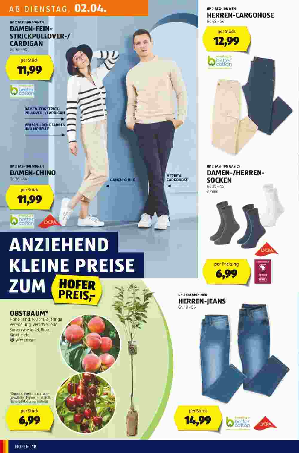 Hofer Flugblatt (ab 29.03.2024) - Angebote und Prospekt - Seite 20