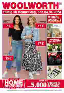 Woolworth Flugblatt (ab 03.04.2024) - Angebote und Prospekt