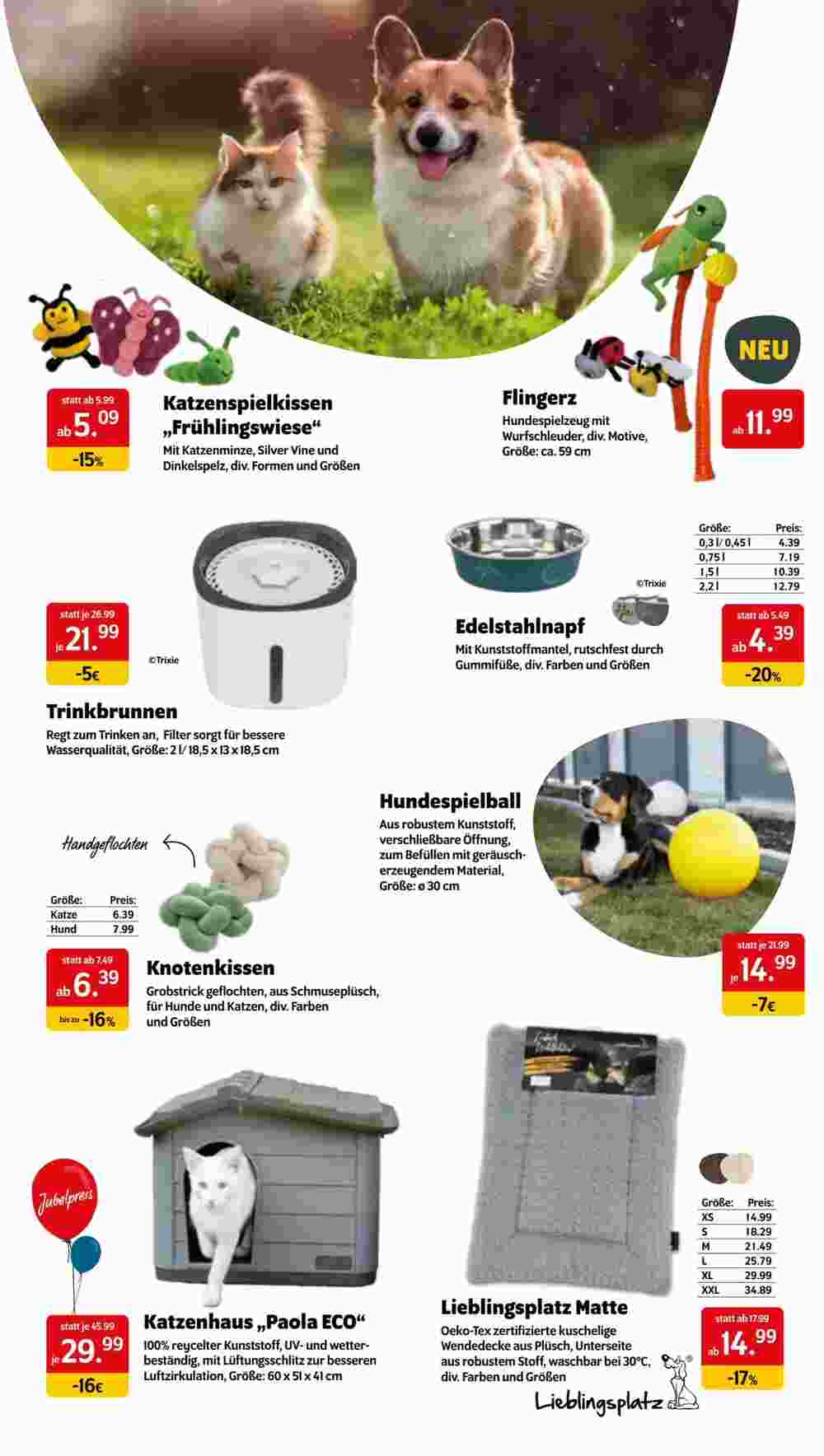 Das Futterhaus Flugblatt (ab 04.04.2024) - Angebote und Prospekt - Seite 7