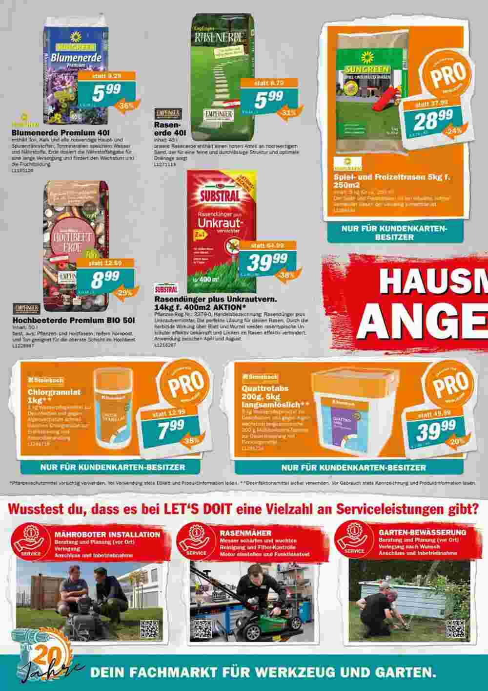 Let's Do It Baumarkt Flugblatt (ab 10.04.2024) - Angebote und Prospekt - Seite 4