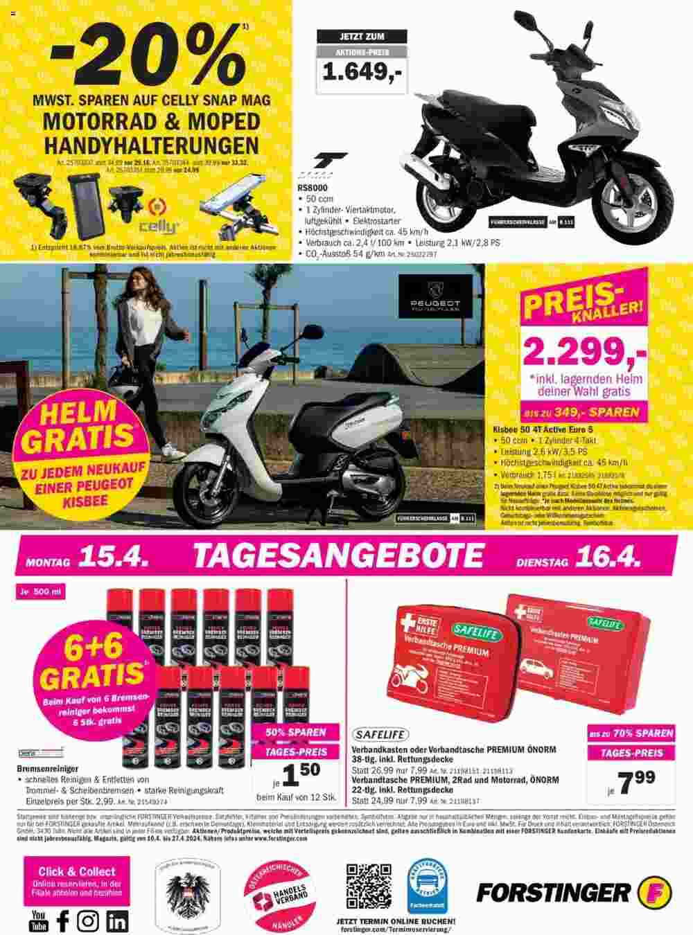 Forstinger Flugblatt (ab 10.04.2024) - Angebote und Prospekt - Seite 4