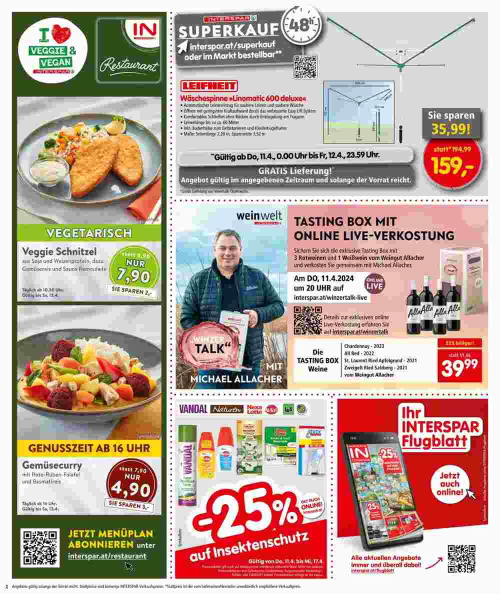 Interspar Flugblatt (ab 11.04.2024) - Angebote und Prospekt - Seite 2