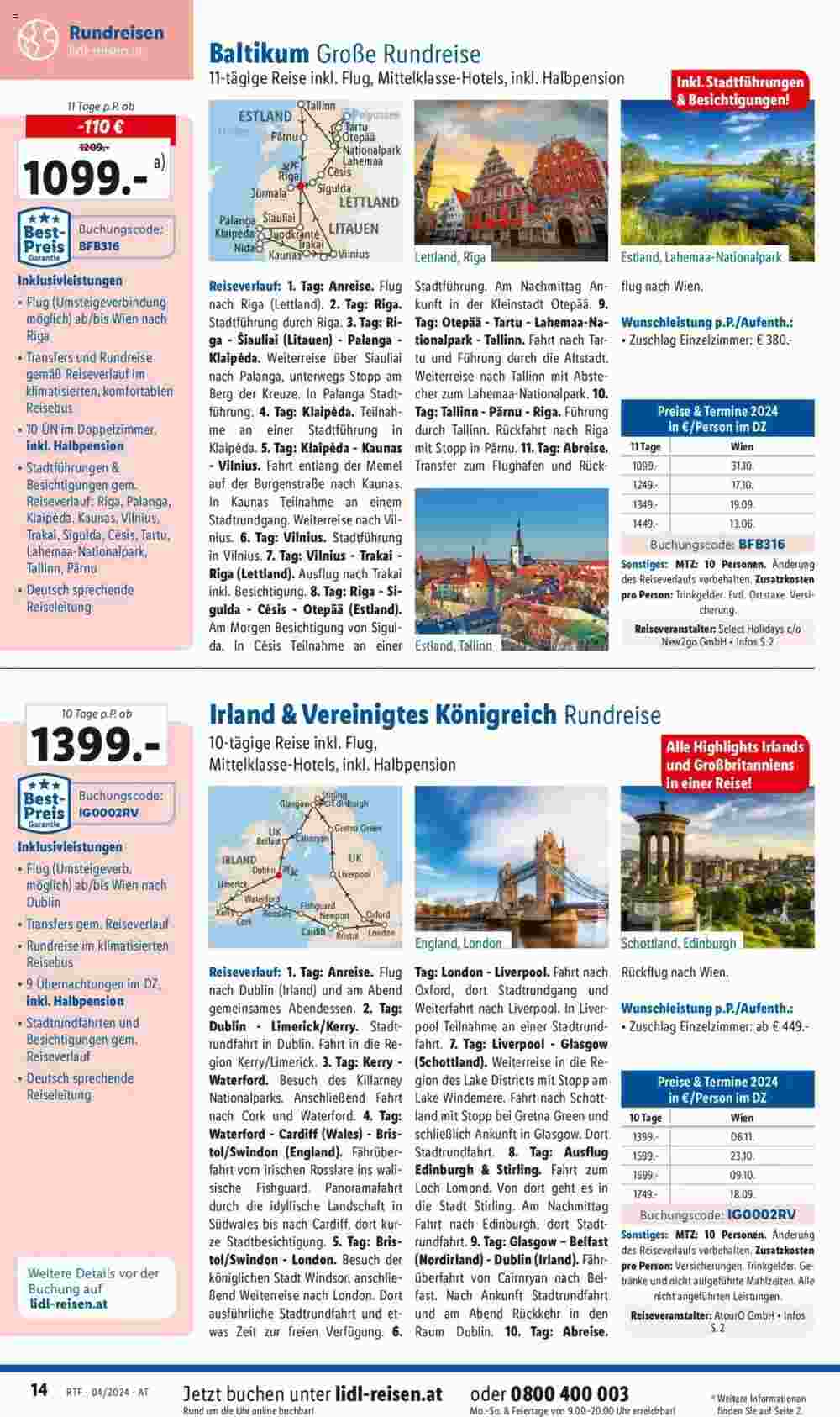 Lidl Flugblatt (ab 13.04.2024) - Angebote und Prospekt - Seite 14