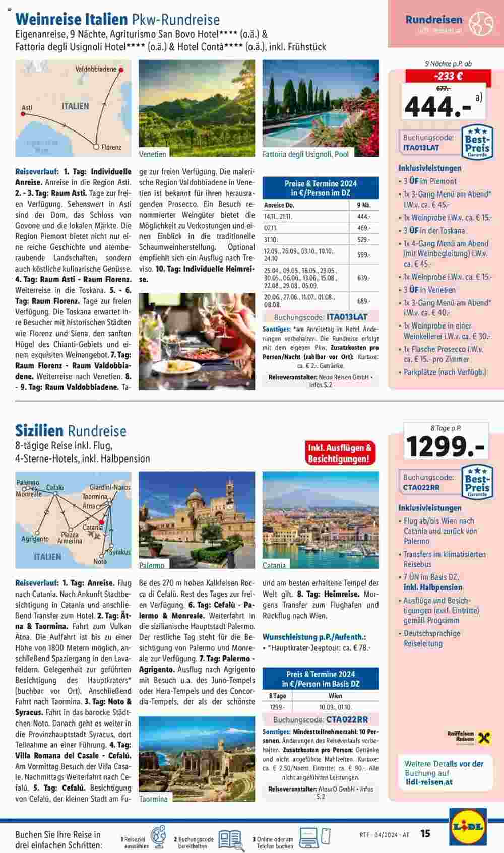 Lidl Flugblatt (ab 13.04.2024) - Angebote und Prospekt - Seite 15