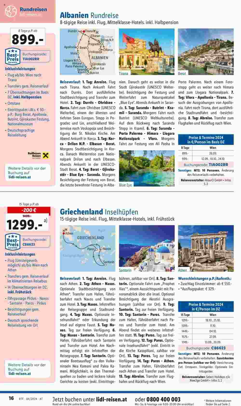 Lidl Flugblatt (ab 13.04.2024) - Angebote und Prospekt - Seite 16
