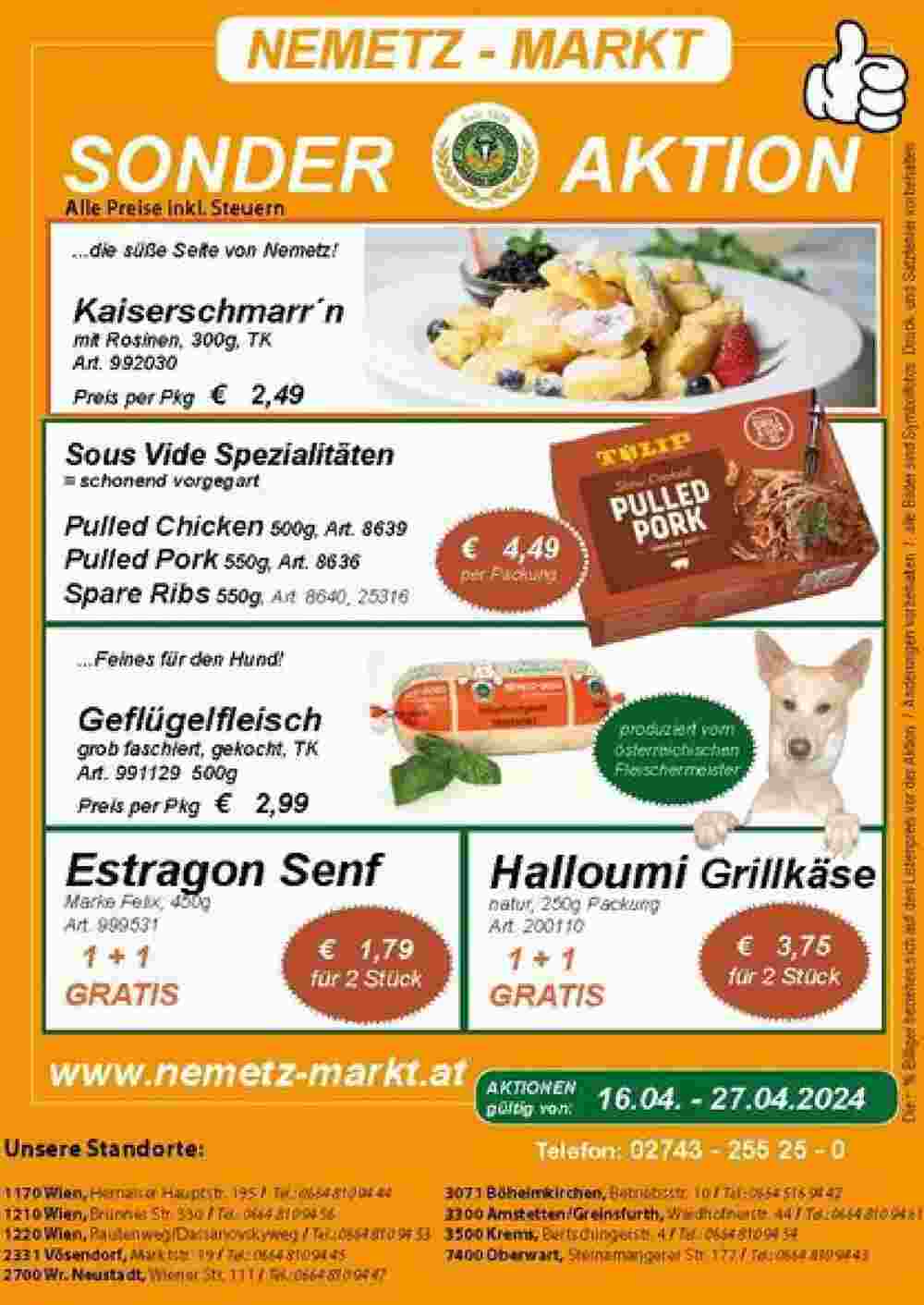 Nemetz Markt Flugblatt (ab 16.04.2024) - Angebote und Prospekt - Seite 2