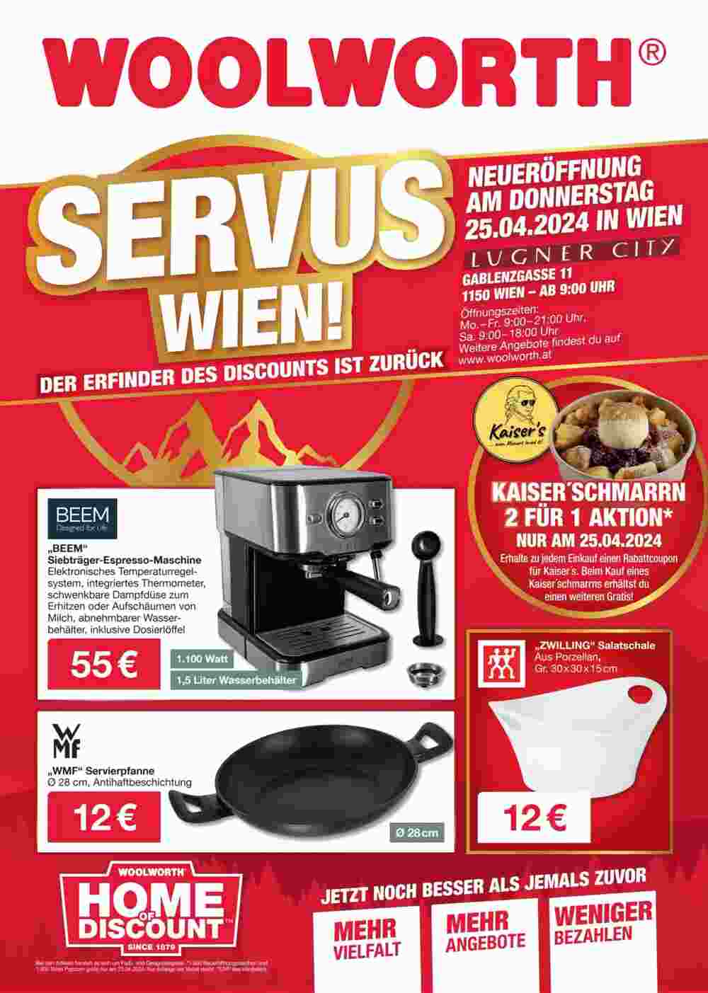 Woolworth Flugblatt (ab 24.04.2024) - Angebote und Prospekt - Seite 1