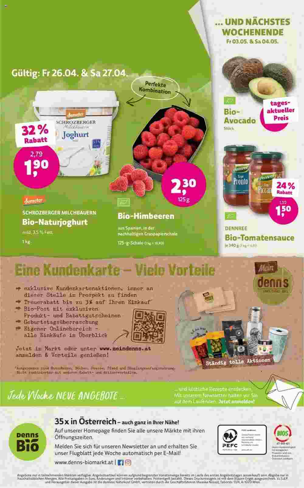 Denn's Biomarkt Flugblatt (ab 24.04.2024) - Angebote und Prospekt - Seite 12