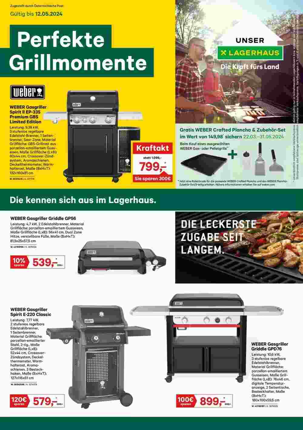 Lagerhaus Flugblatt (ab 25.04.2024) - Angebote und Prospekt - Seite 1