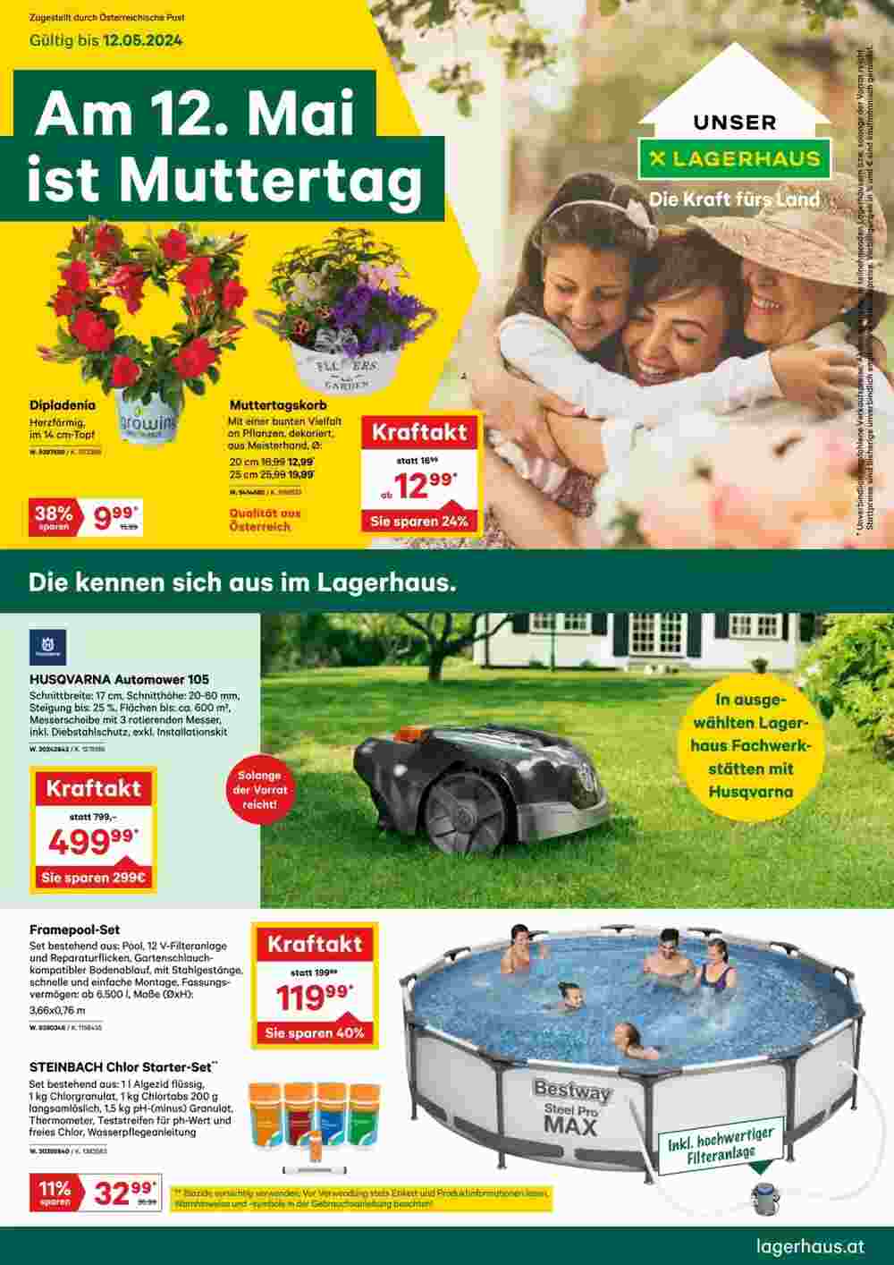 Lagerhaus Flugblatt (ab 28.04.2024) - Angebote und Prospekt - Seite 1