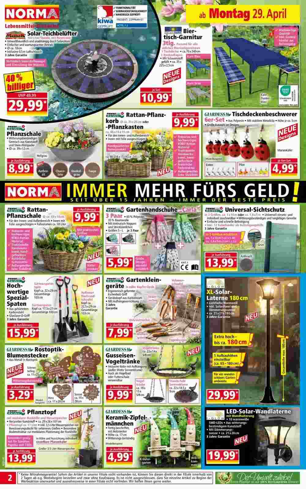 Norma Flugblatt (ab 29.04.2024) - Angebote und Prospekt - Seite 2