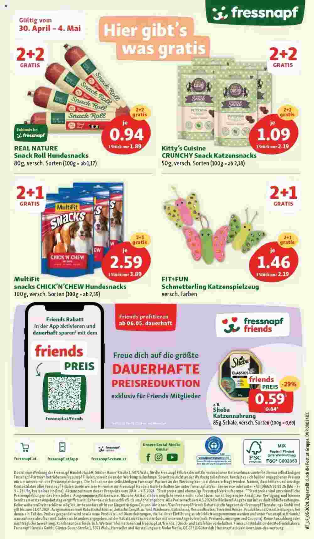 Fressnapf Flugblatt (ab 30.04.2024) - Angebote und Prospekt - Seite 8