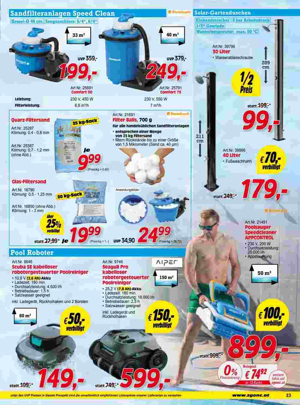 Zgonc Flugblatt (ab 30.04.2024) - Angebote und Prospekt - Seite 23