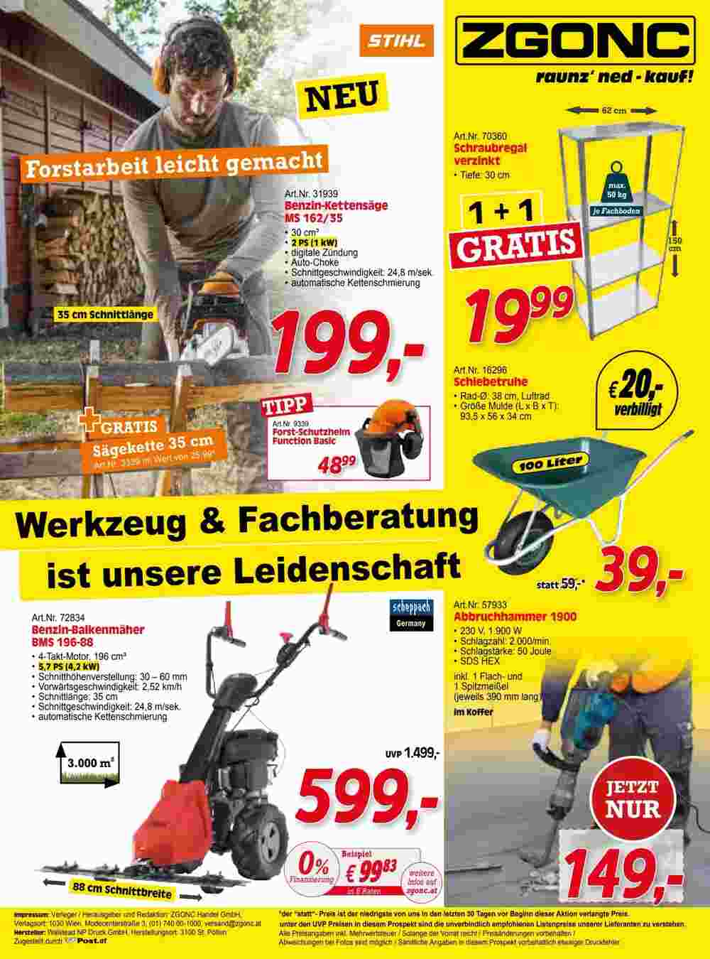 Zgonc Flugblatt (ab 30.04.2024) - Angebote und Prospekt - Seite 24