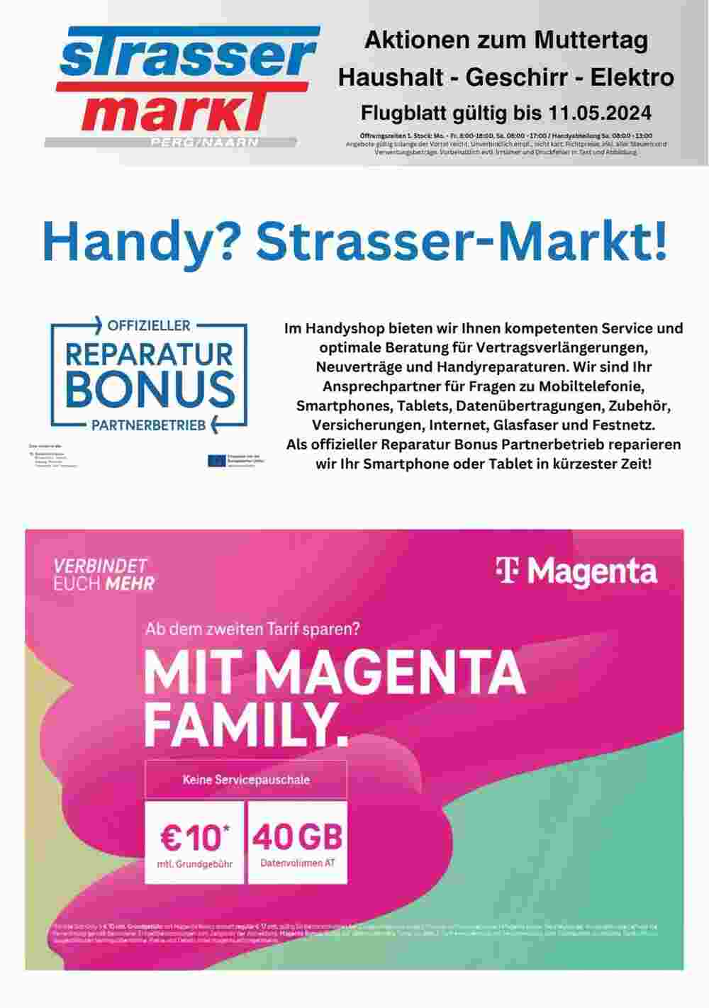 Strasser Markt Flugblatt (ab 30.04.2024) - Angebote und Prospekt - Seite 4