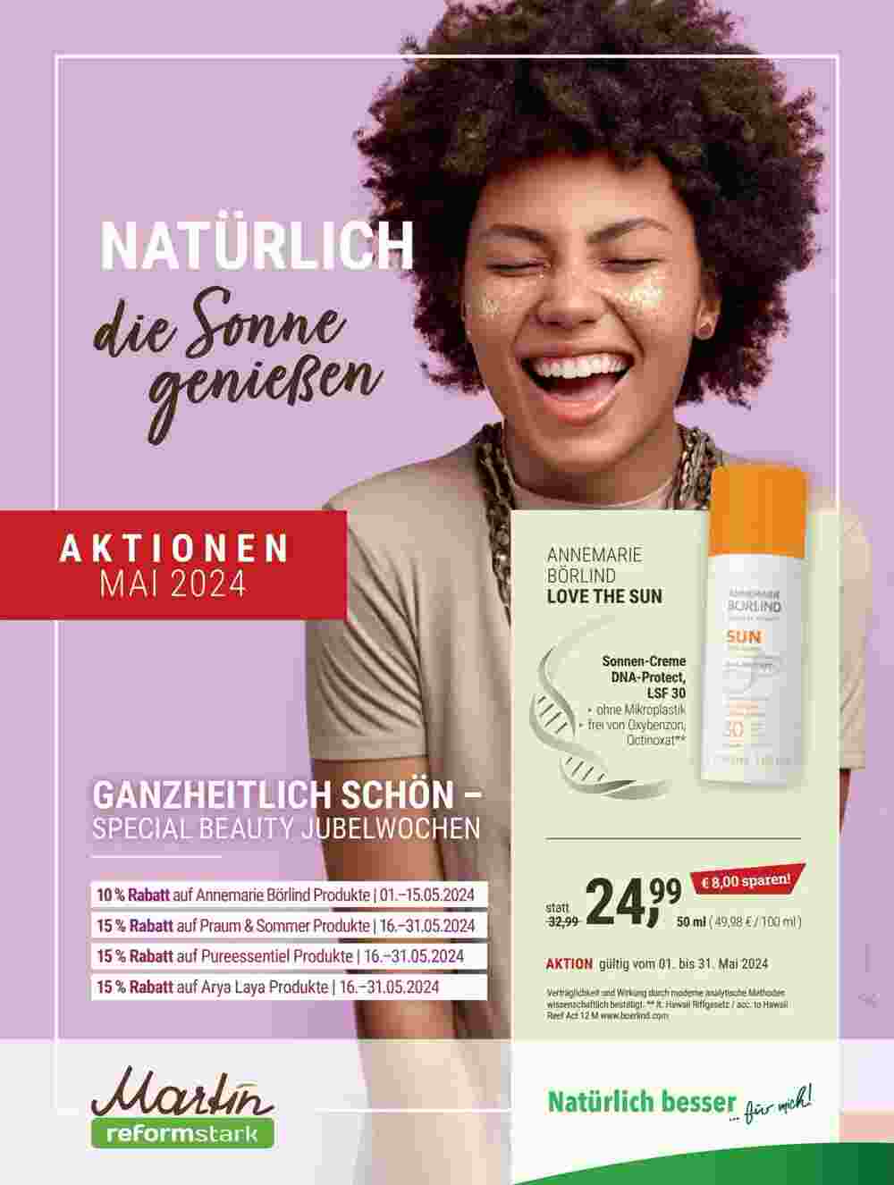 Martin Reformstark Flugblatt (ab 30.04.2024) - Angebote und Prospekt - Seite 1