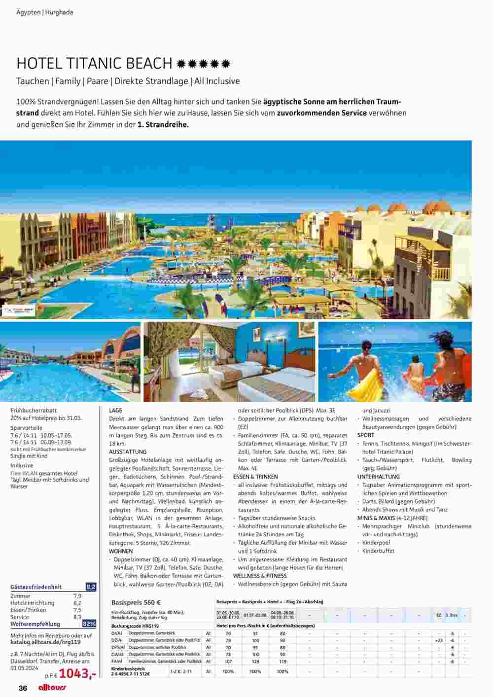 Alltours Flugblatt (ab 01.05.2024) - Angebote und Prospekt - Seite 36