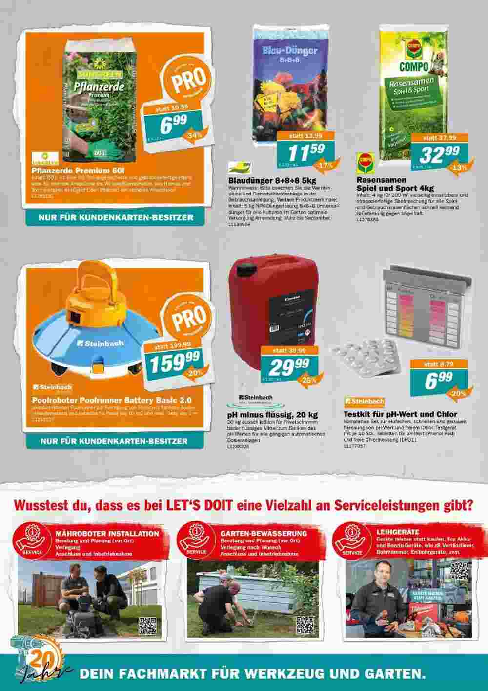 Let's Do It Baumarkt Flugblatt (ab 01.05.2024) - Angebote und Prospekt - Seite 4