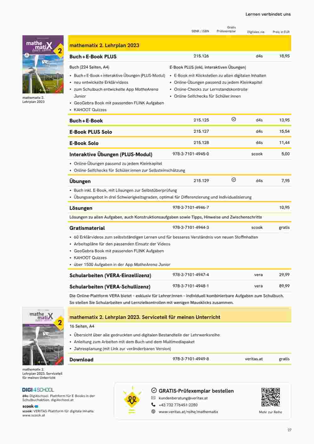 Veritas Flugblatt (ab 01.05.2024) - Angebote und Prospekt - Seite 27