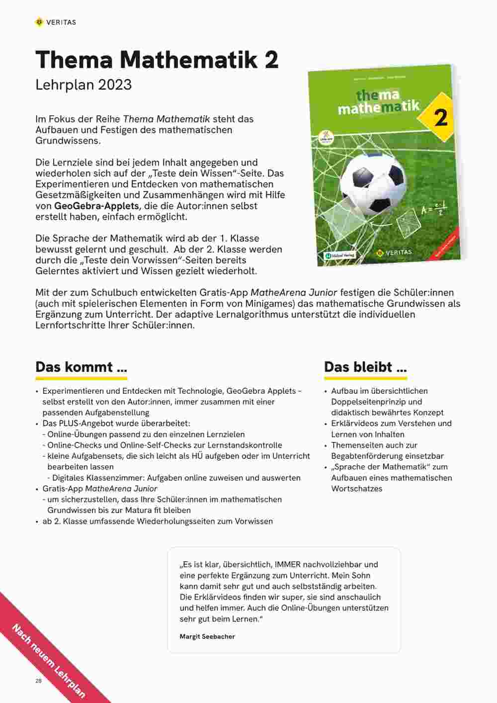 Veritas Flugblatt (ab 01.05.2024) - Angebote und Prospekt - Seite 28