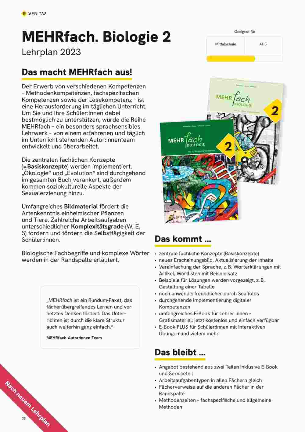 Veritas Flugblatt (ab 01.05.2024) - Angebote und Prospekt - Seite 32
