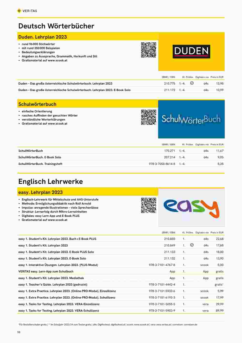 Veritas Flugblatt (ab 01.05.2024) - Angebote und Prospekt - Seite 58