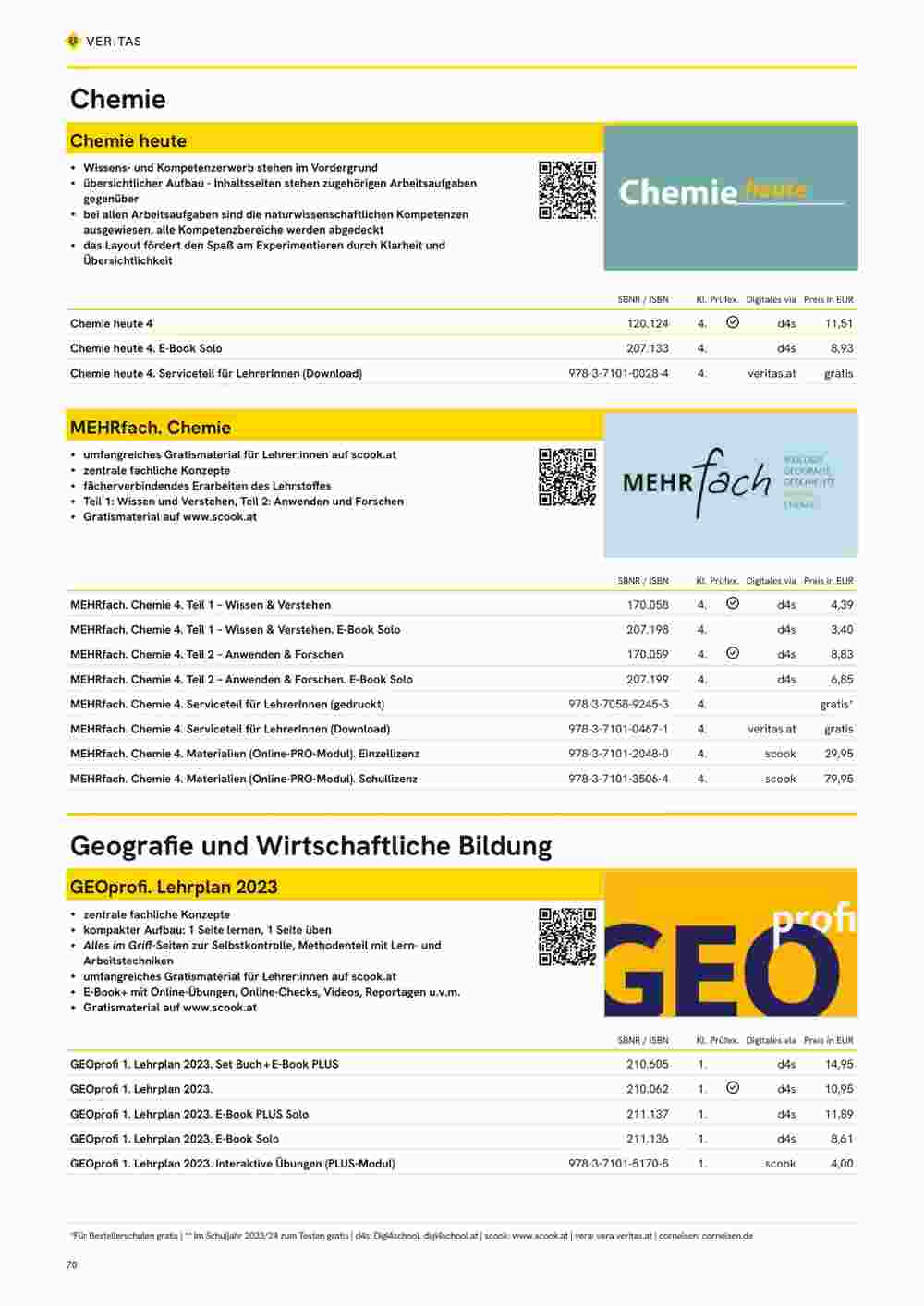 Veritas Flugblatt (ab 01.05.2024) - Angebote und Prospekt - Seite 70