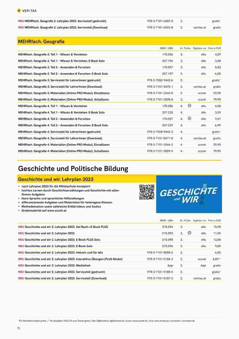 Veritas Flugblatt (ab 01.05.2024) - Angebote und Prospekt - Seite 72