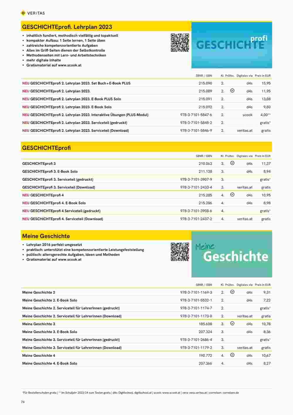 Veritas Flugblatt (ab 01.05.2024) - Angebote und Prospekt - Seite 74
